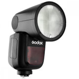 Round Head Speedlite camera Flash for Fuji cameras front view