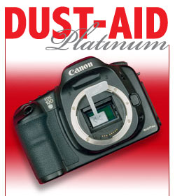Dust Aid Platinum Kit camera sensor cleaning