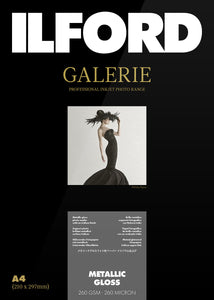 Ilford Galerie Metallic Gloss 260gsm inkjet paper