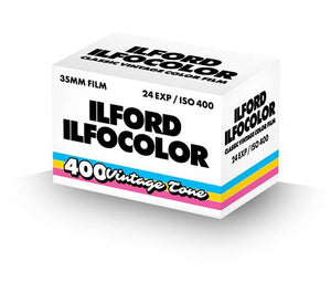 ILFORD ILFOCOLOR COLOR FILM 400 Vintage Tone 35mm 24 exp (Coming Soon)