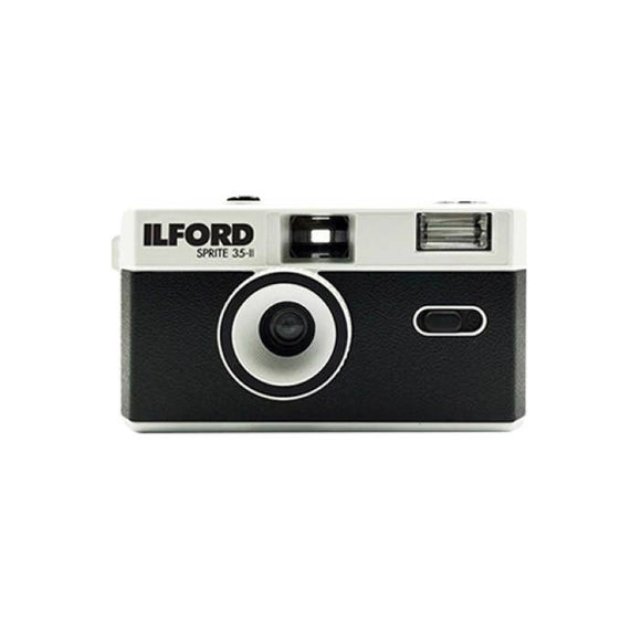 Ilford Sprite 35-II Reusable Camera - Classic Black & Silver